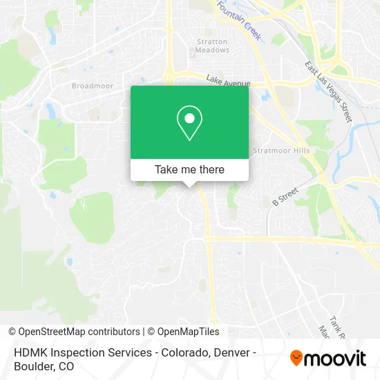 Mapa de HDMK Inspection Services - Colorado