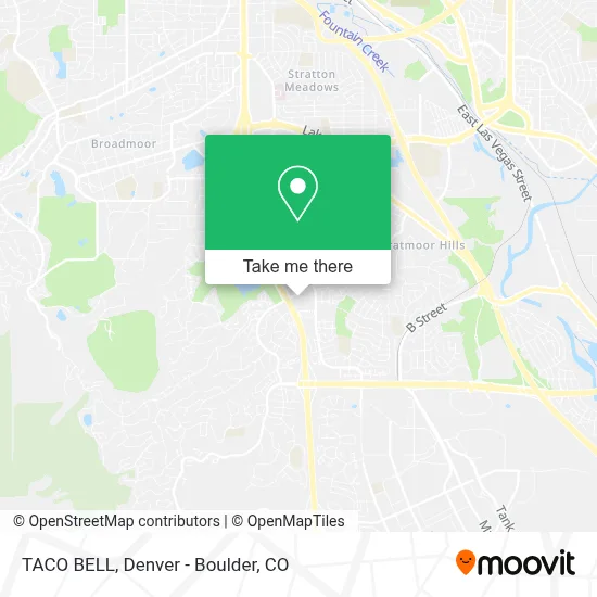 TACO BELL map