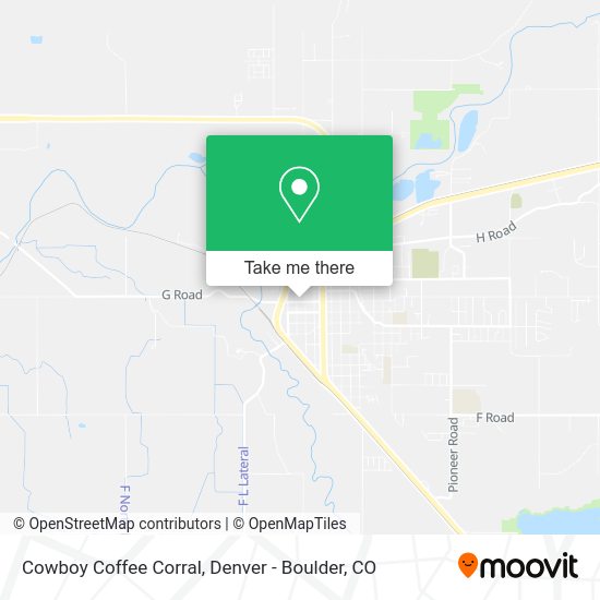 Cowboy Coffee Corral map