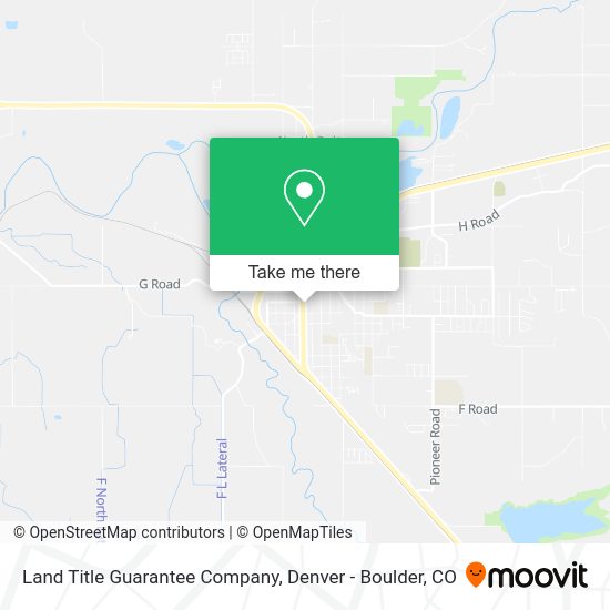 Land Title Guarantee Company map