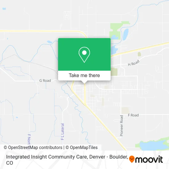 Integrated Insight Community Care map