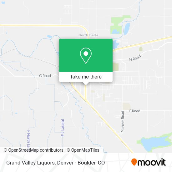Grand Valley Liquors map