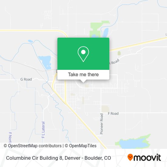 Mapa de Columbine Cir Building 8