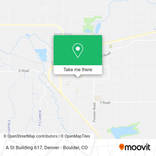 A St Building 617 map