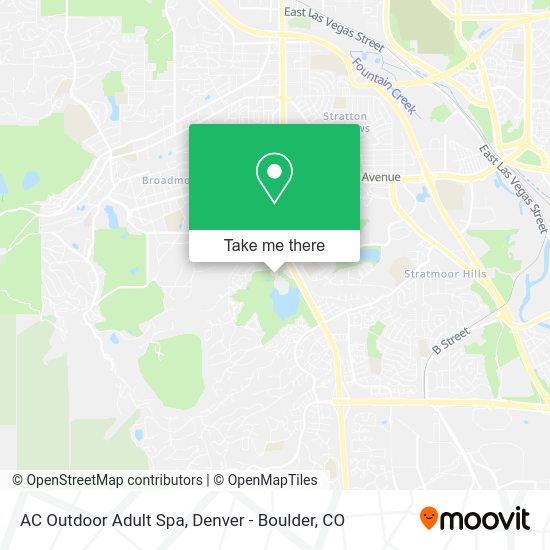AC Outdoor Adult Spa map