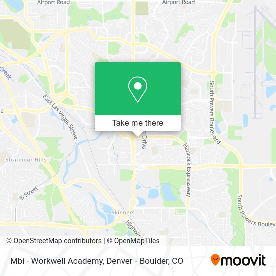 Mbi - Workwell Academy map