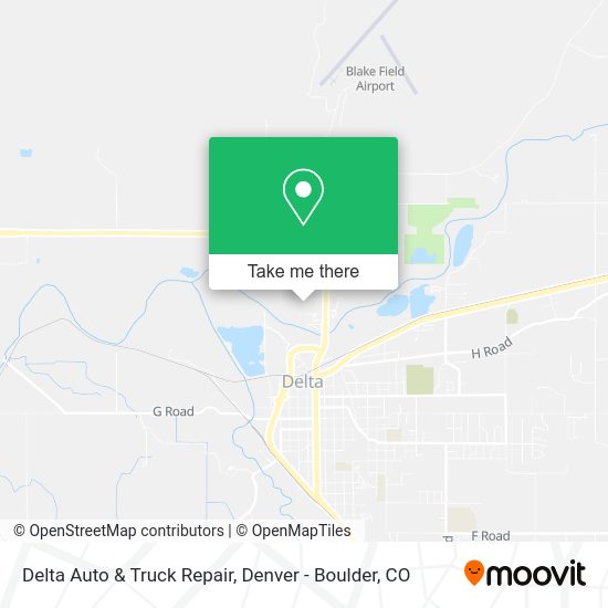 Delta Auto & Truck Repair map