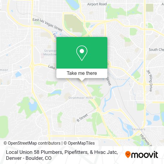 Mapa de Local Union 58 Plumbers, Pipefitters, & Hvac Jatc