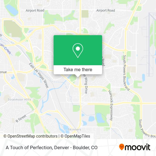 A Touch of Perfection map