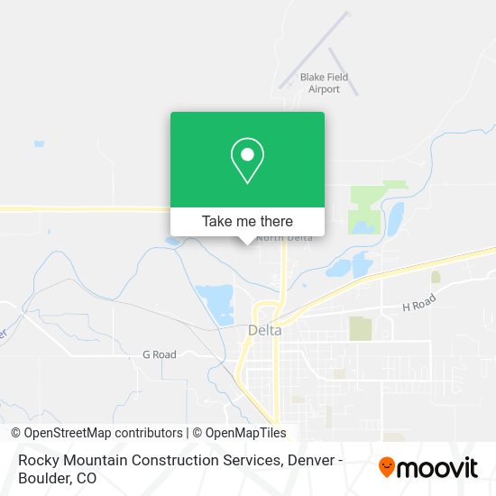 Mapa de Rocky Mountain Construction Services