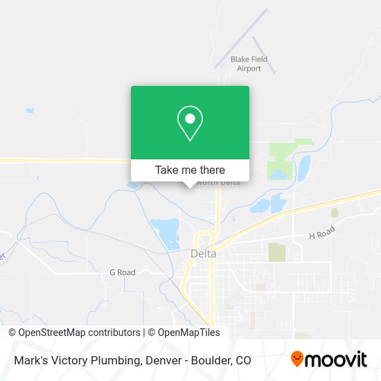 Mark's Victory Plumbing map
