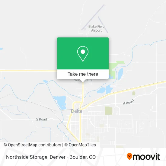 Northside Storage map