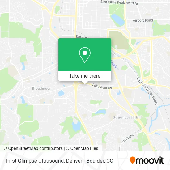 First Glimpse Ultrasound map