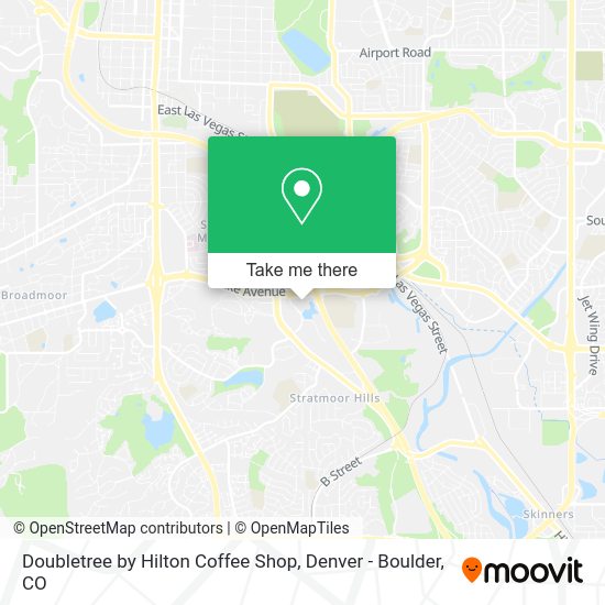 Doubletree by Hilton Coffee Shop map