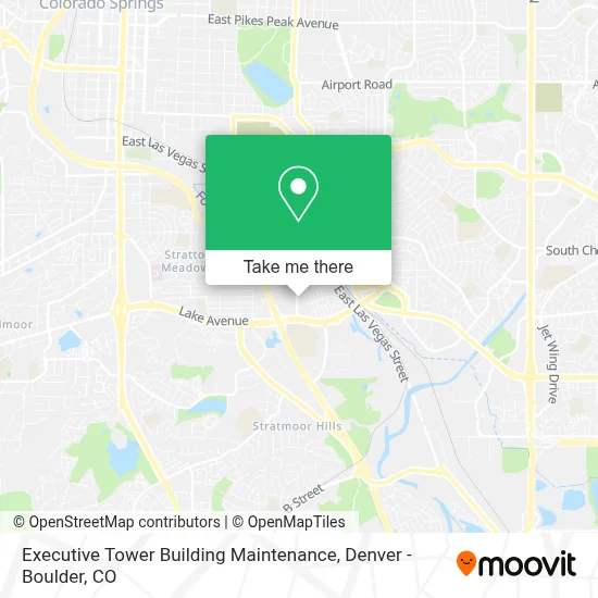 Executive Tower Building Maintenance map