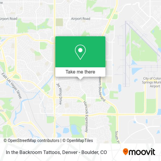 In the Backroom Tattoos map