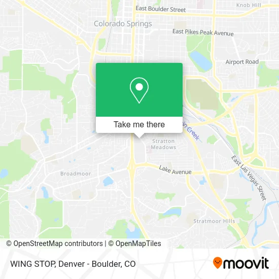 Mapa de WING STOP