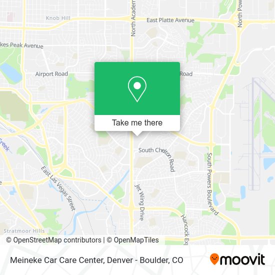 Meineke Car Care Center map