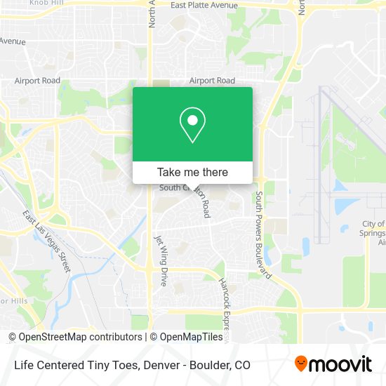 Mapa de Life Centered Tiny Toes