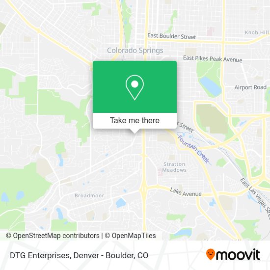 DTG Enterprises map