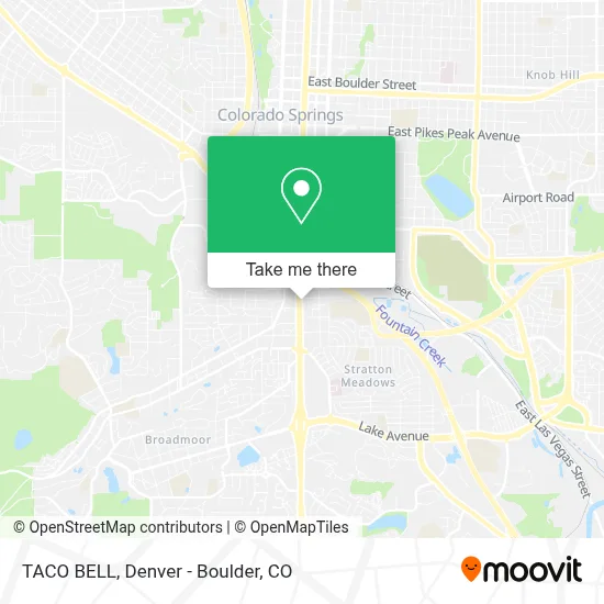TACO BELL map