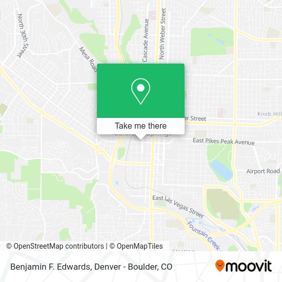 Benjamin F. Edwards map