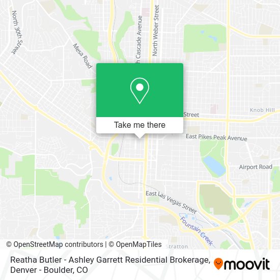 Reatha Butler - Ashley Garrett Residential Brokerage map