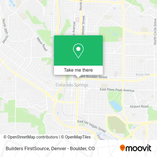 Builders FirstSource map