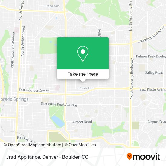 Jrad Appliance map
