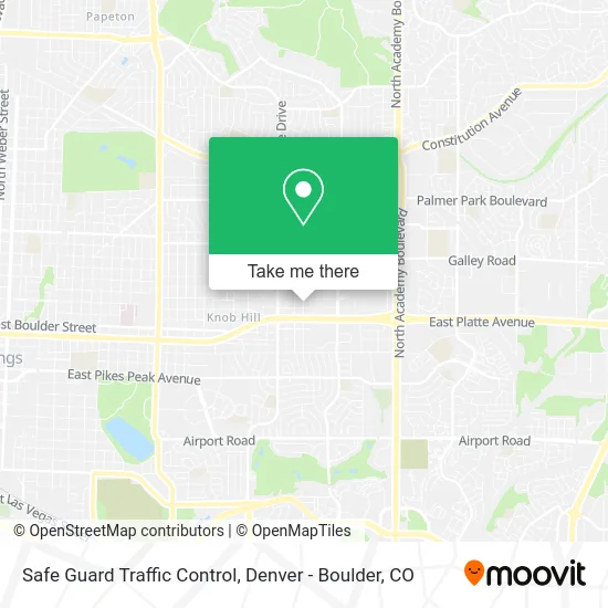 Safe Guard Traffic Control map