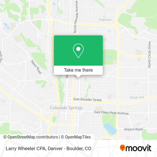 Larry Wheeler CPA map