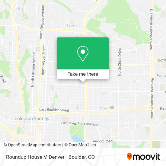 Roundup House V map