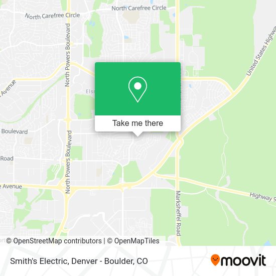 Smith's Electric map