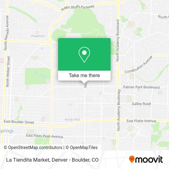 La Tiendita Market map