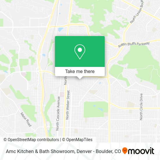 Mapa de Amc Kitchen & Bath Showroom