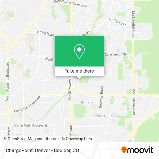 ChargePoint map