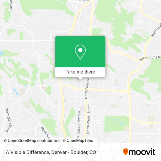 Mapa de A Visible Difference