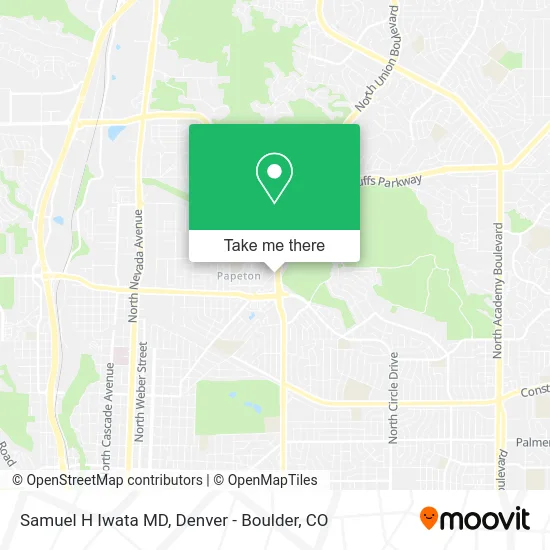 Samuel H Iwata MD map