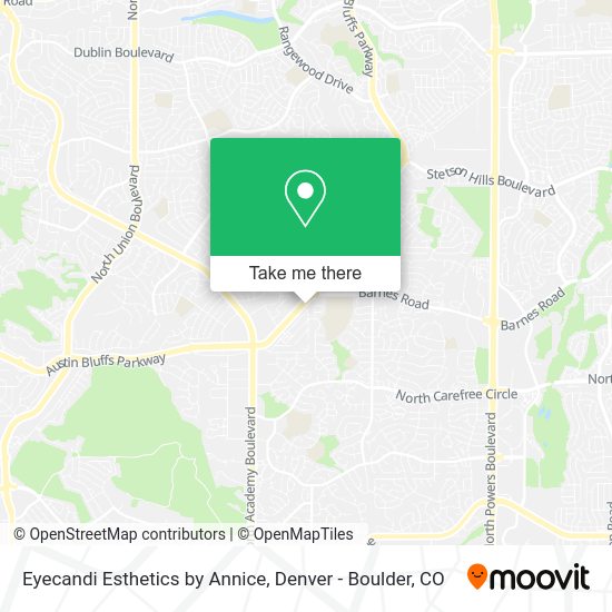 Eyecandi Esthetics by Annice map
