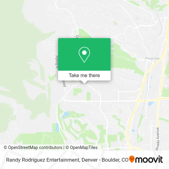 Randy Rodriguez Entertainment map