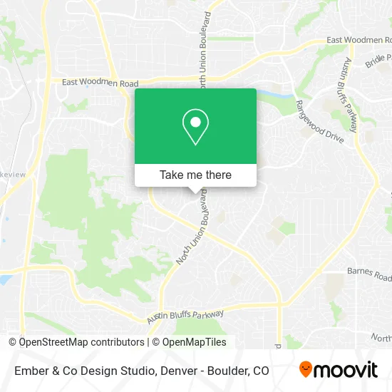 Ember & Co Design Studio map