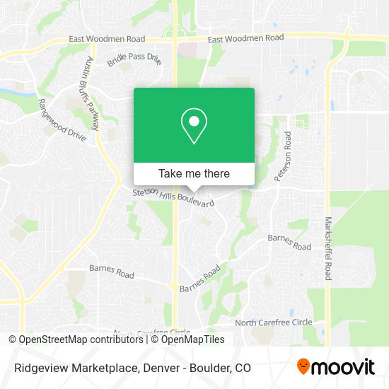 Mapa de Ridgeview Marketplace