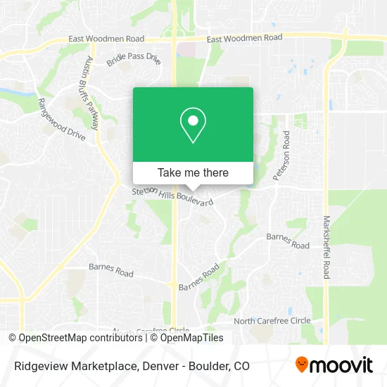 Ridgeview Marketplace map