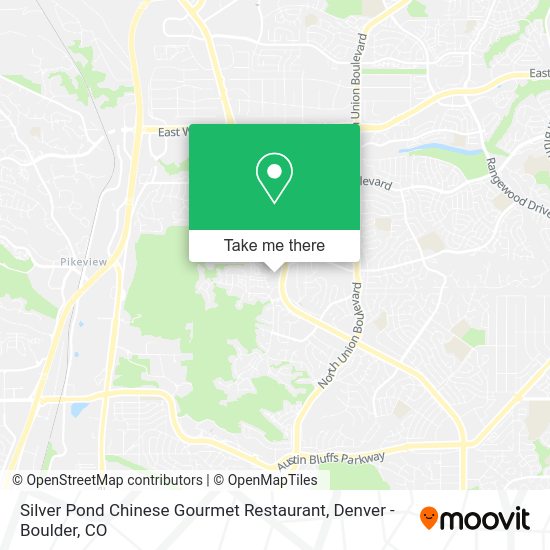 Mapa de Silver Pond Chinese Gourmet Restaurant
