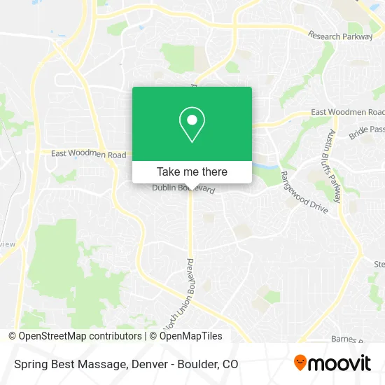 Spring Best Massage map