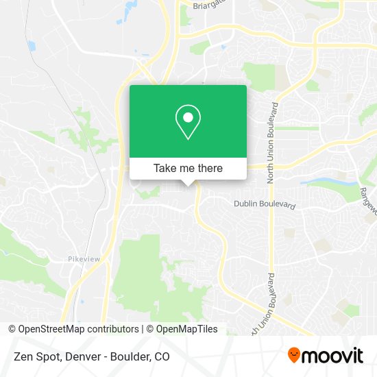 Mapa de Zen Spot