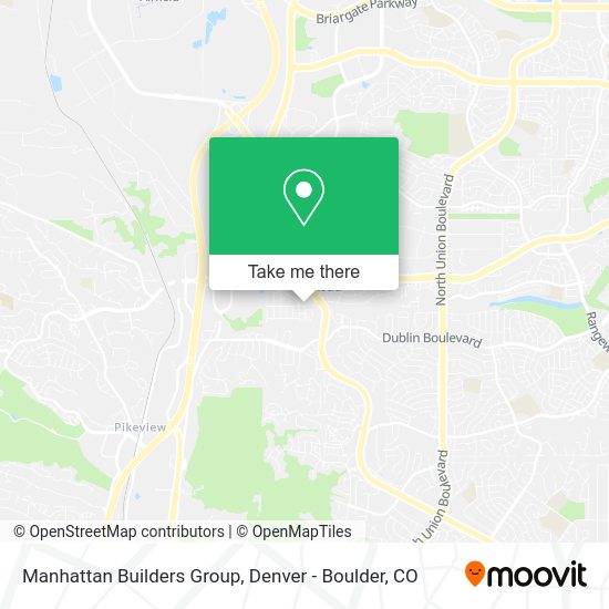 Manhattan Builders Group map