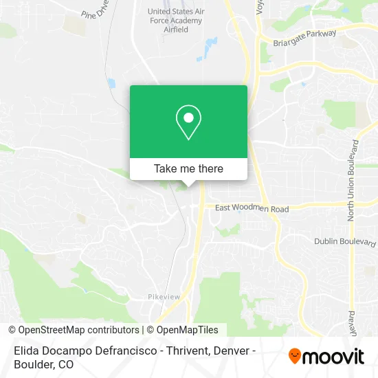 Elida Docampo Defrancisco - Thrivent map