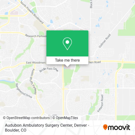 Audubon Ambulatory Surgery Center map