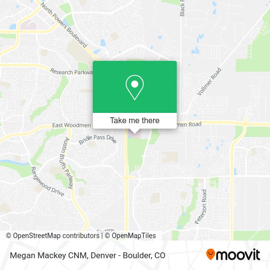 Mapa de Megan Mackey CNM